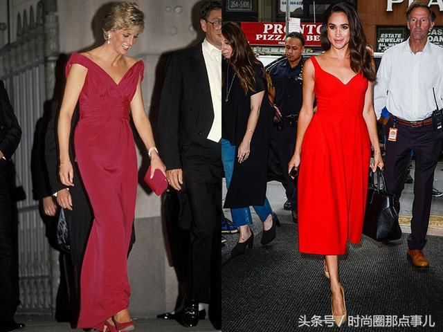 戴安娜王妃的时尚风格不只影响了凯特，梅根婚前婚后都深受启发