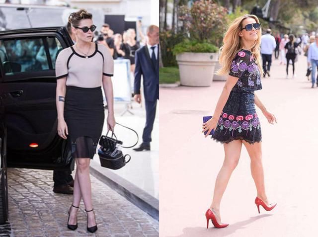 埃及脚女生挑对包头细跟鞋，美翻盛夏