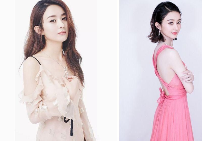 女星不涂口红与涂口红的差距:李沁50%，赵丽颖90%，最小差距是她