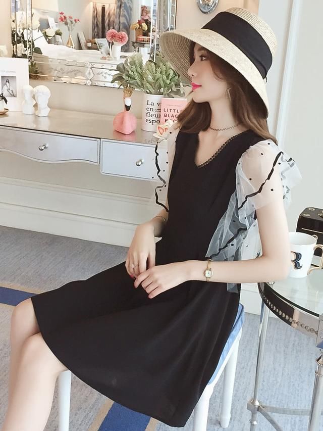 唯美动人的清新范连衣裙，穿上很显淑女气质哦！