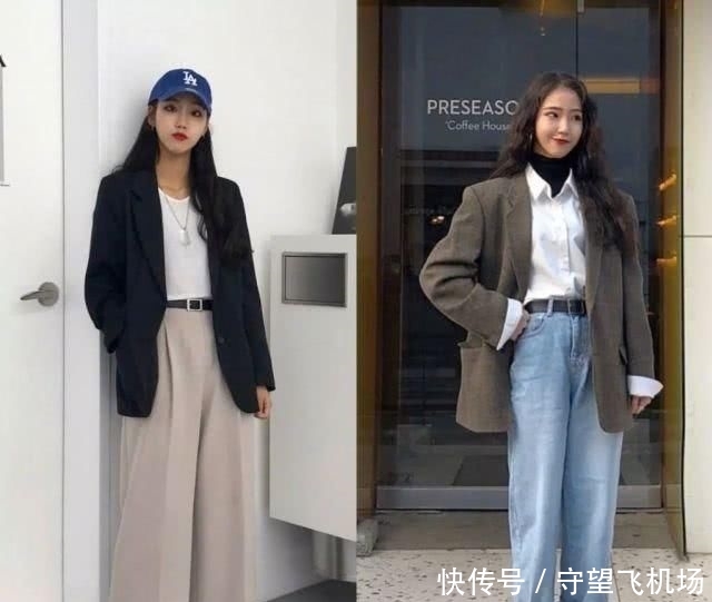『舒适』随性舒适不做作!18套适合利落酷女孩的早春穿搭示范