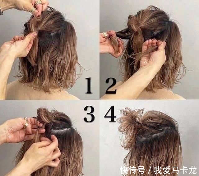 回归@泰妍双丸子头回归,可爱度爆表!同时加码分享5款超甜花朵系编发
