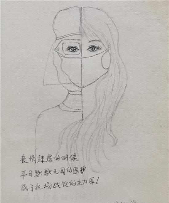 『入藏市』周口援鄂队员绘画手稿入藏市博物馆