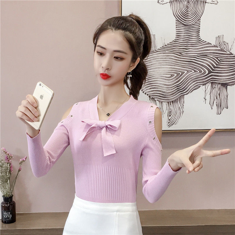 优质套头针织衫,秋天可以单穿,冬天还可以做内搭,非常实用哦