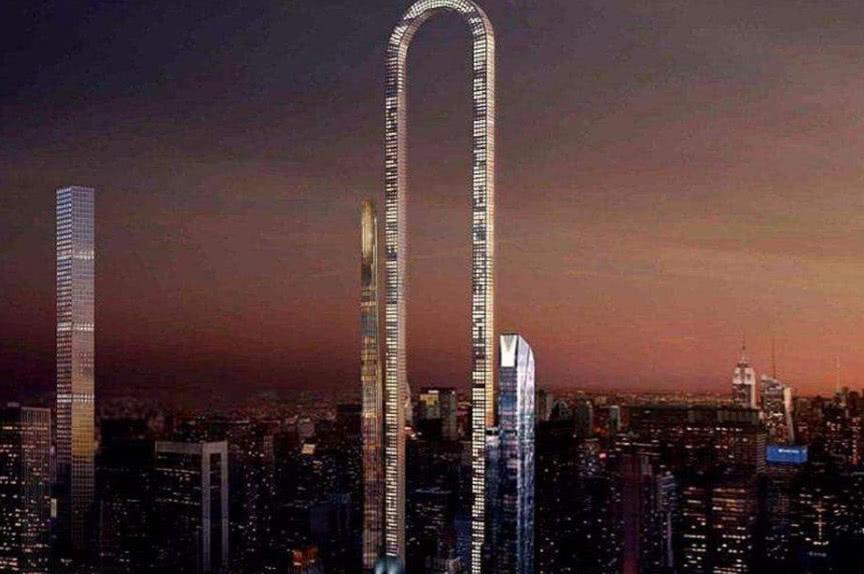 世界最长的建筑：“直立”长度达4000英尺，电梯可以弯曲运行