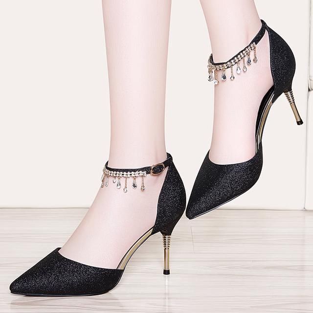 身高不足160,自从换上这高跟鞋,腿长20公分超性感