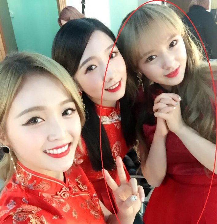 『程潇』难怪男人喜欢胖一点的, 程潇吴宣仪孟美岐旗袍装同框, 全明白了