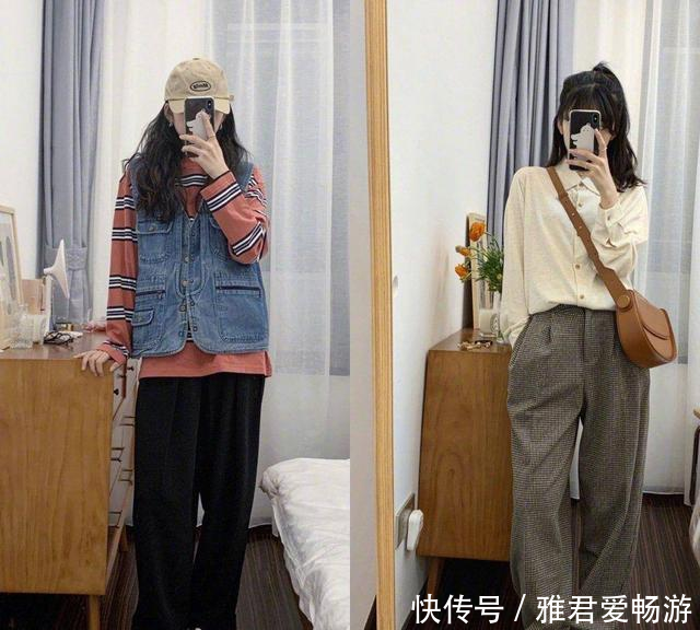  『腿部线条』最流行的慵懒范穿搭分享！轻松打造黄金比例，外出春游超吸睛