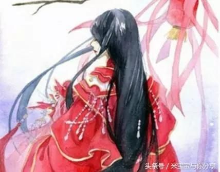 心理测试:哪一个背对你的古代女子在落泪,测你