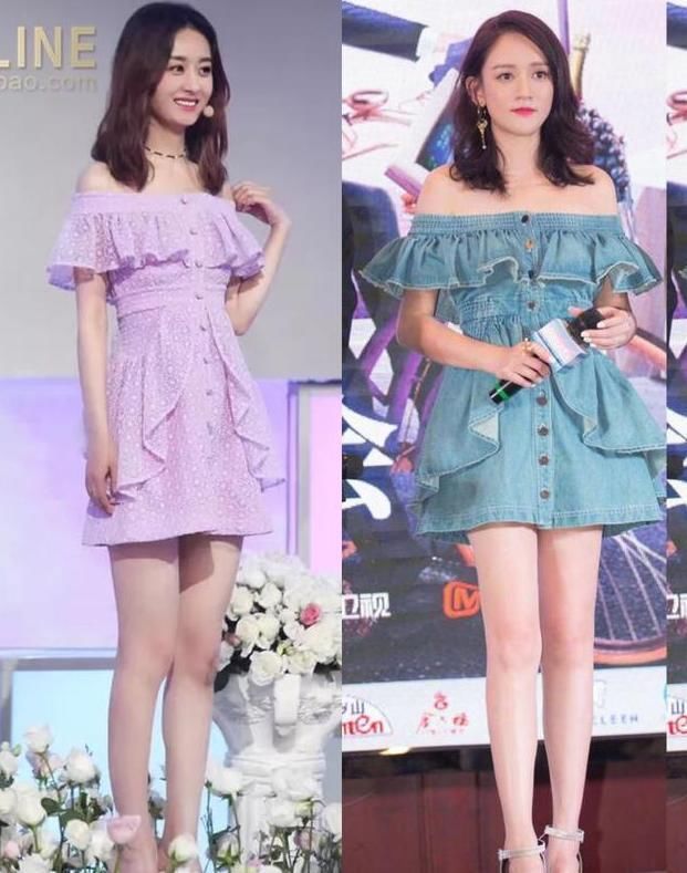 当39岁陈乔恩遇到30岁赵丽颖;网友:真嫩还是装嫩一目了然