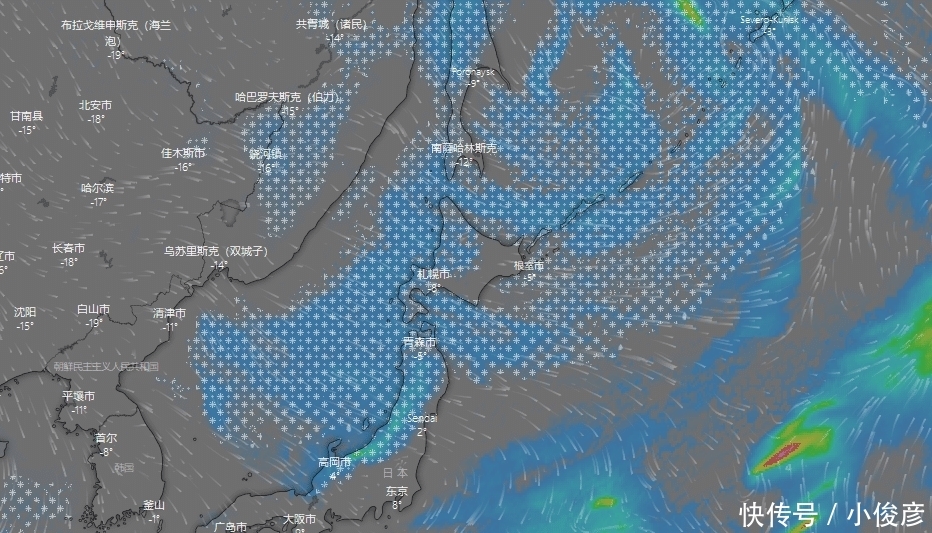 暴雪变本加厉? 北极涡旋出征日本, 两米多“超级豪雪”降临!