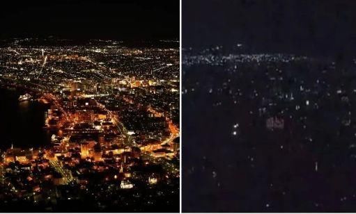 就几秒,日本这个“世界夜景”瞬间漆黑一片!
