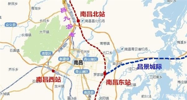  铁路线：江西将迎一高铁一等站，预计规模8台16线，建成将对接7