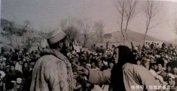  食堂|50年代罕见老照片农民斗地主，公社食堂吃大锅饭