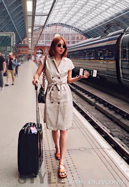 时髦亚麻风色系让你清凉一夏