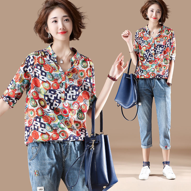 我的天!54老妈真会穿，比旗袍时髦百倍的娃娃衫，看一眼就难忘