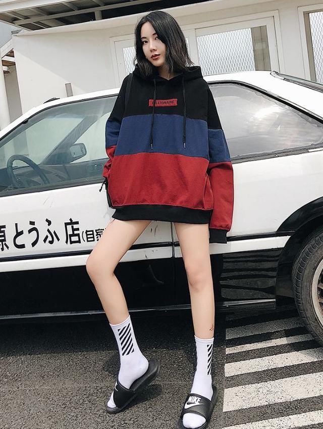 95后妹子的早秋穿搭来了，一般人都可轻松hold住