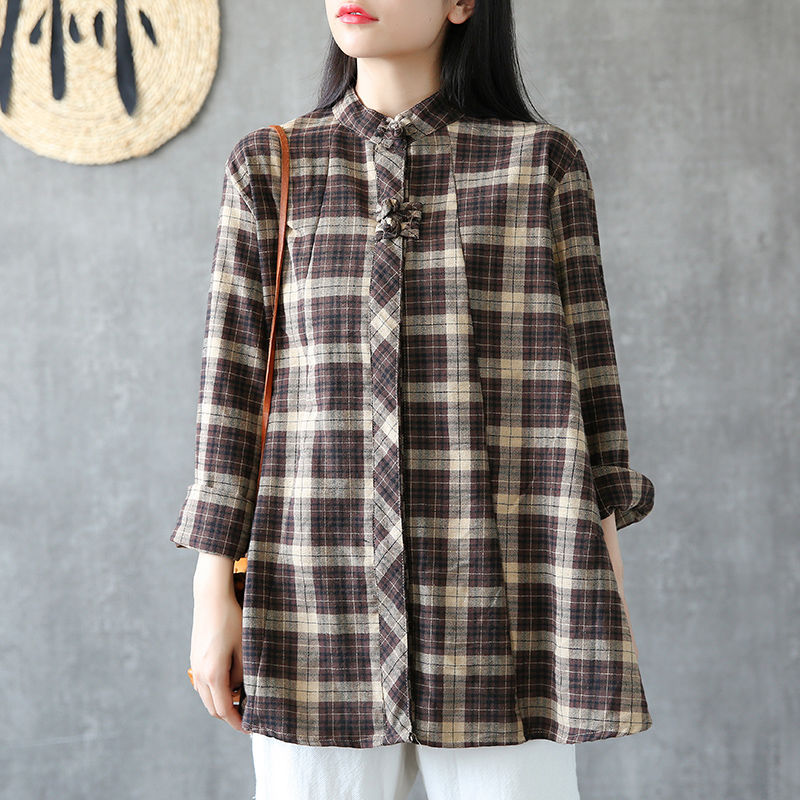 9月，穿毛衣羊绒还太早，试试这样棉麻女装，清爽舒适又时髦洋气