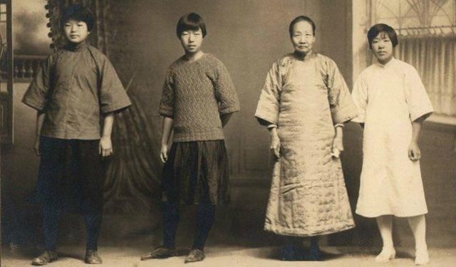 【鲁瑞】鲁迅母亲有多时尚？剪短发、穿旗袍、撑洋伞、带有色眼镜