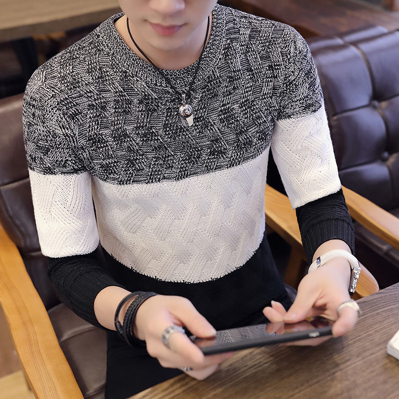 男人不管有没有钱，建议你瞧瞧下面这款毛衣，显年轻又保暖