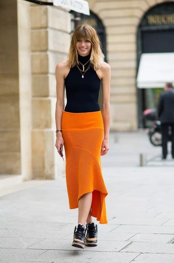 最佳| 裙子+球鞋是夏天最舒服最美的穿搭,别说你还不知道!