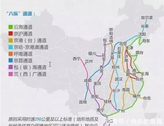  [高铁]「我国八纵八横高铁建设专题」沿海通道、京港台通道及京