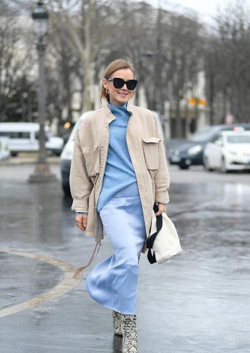  【精致】半身裙眼花缭乱？缎面裙高光泽质感引领时尚，穿出精致高贵美