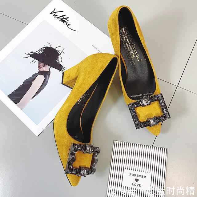  『气质』时尚尖头高跟鞋，洋气舒适又显高，让你魅力无限彰显高贵气质！