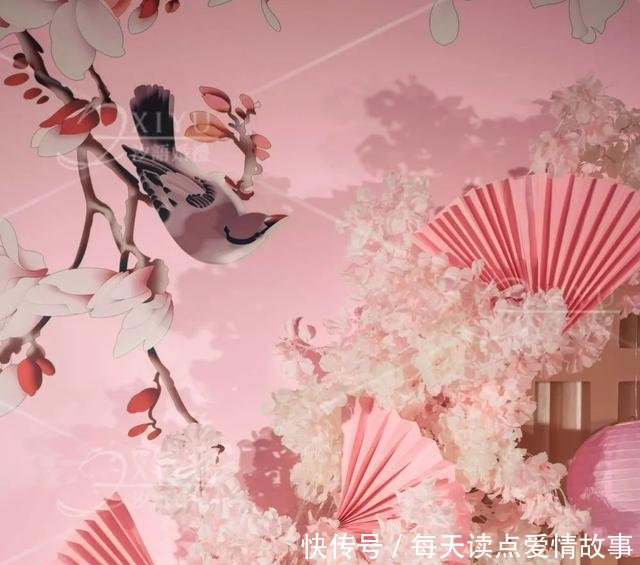 『这场』这场浪漫的日式中国风樱花主题婚礼实在太美