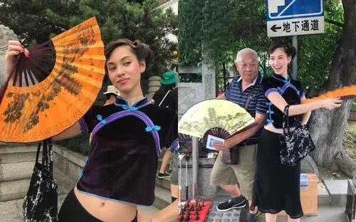  [卡戴珊]老外不适合穿旗袍？卡戴珊和水果姐都穿出别样的风情，让人惊艳！