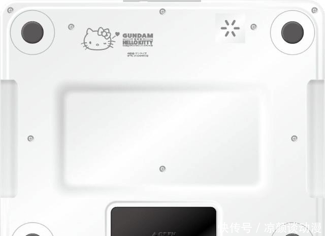  「联名」TANITA「高达&amp;HELLO KITTY 和解纪念」联名款体重计发售！