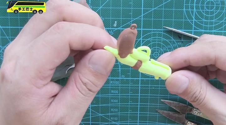 手工空军小姐姐头部教程来了，她来自第五人格