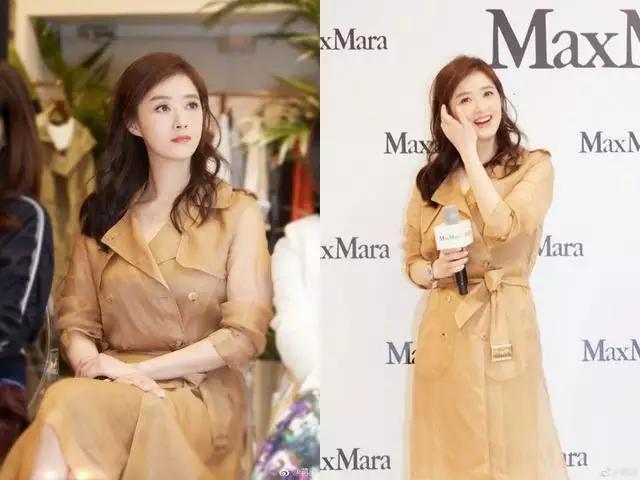 35岁的蒋欣万年不变的发型终于变了，从大饼脸秒变瓜子脸