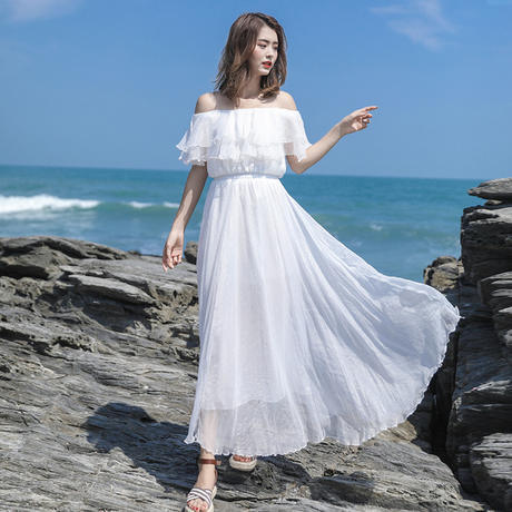 少女感初恋裙，似天边仙子般空灵，感受澄澈透明的初心