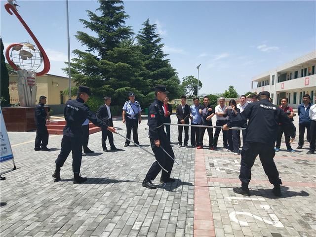 澄城模式 护校安园再发力反恐演练强实战_【快