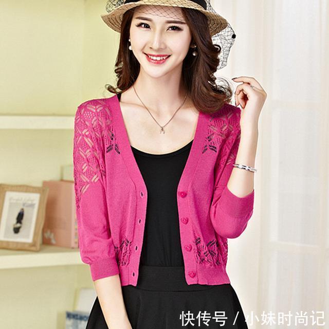 女人味■春夏季小披肩,清爽舒适又时髦,20+的美眉穿出成熟女人味