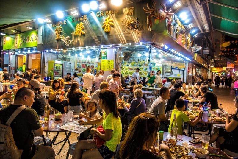 100平就是豪宅的香港,旅行要徒步,20块买走老外的古董画