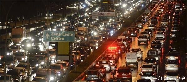  #圣保罗#世界最有名的五次堵车，我国占了两次，还有一个堵到现
