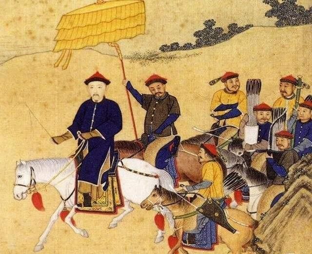  「时期」清朝时期，在军前效力穿黄马褂的军士，见了年大将军该不该下跪呢