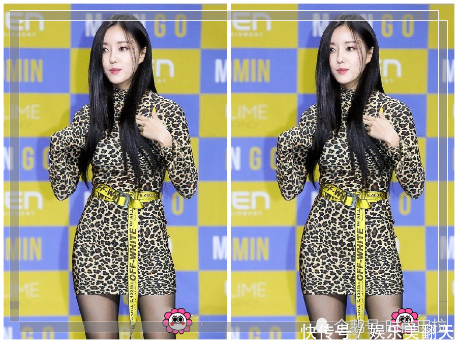 朴孝敏晒包臀裙照片，胸以下全是美腿，暴露女团腿精“真正腿长”