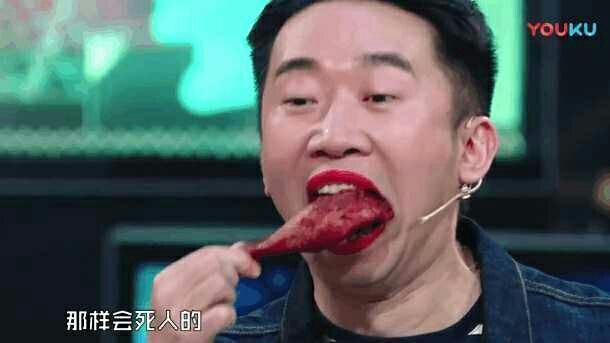 明星教你涂口红后如何吃东西！赵丽颖优雅，戚薇豪放，而他最机智