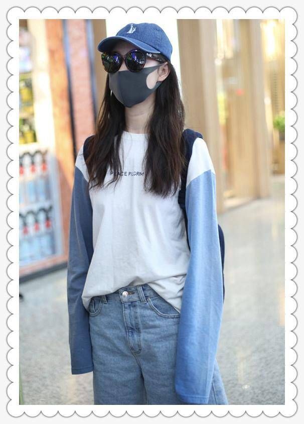 倪妮厉害!短裤竟穿出大裤衩效果，网友:这腿秀的让人心服口服!