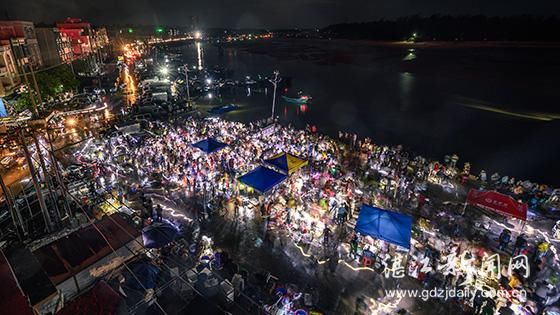 记者凌晨探访遂溪江洪渔港 渔获抢购一空