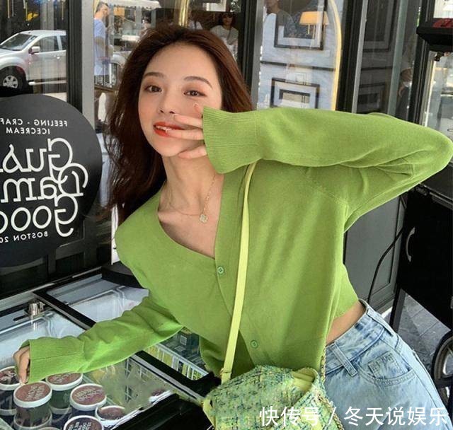  『芥末绿』黄黑皮女生不能穿绿色？试试欧美博主的绿色穿搭，清新又高级
