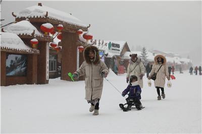 雪乡迎大雪 美了风景迷了情