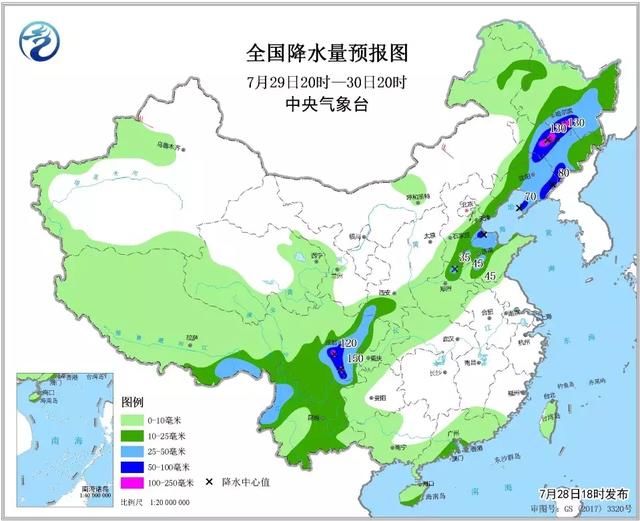 暴雨、大暴雨！东北今年最大降雨开始