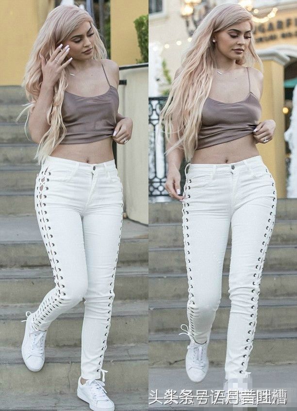 19岁金小妹Kylie换新发色 与男友及其儿子外出其乐融融!