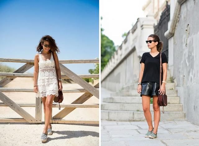 夏天除了小白鞋和猫跟鞋，更好穿的还有度假范儿的渔夫鞋