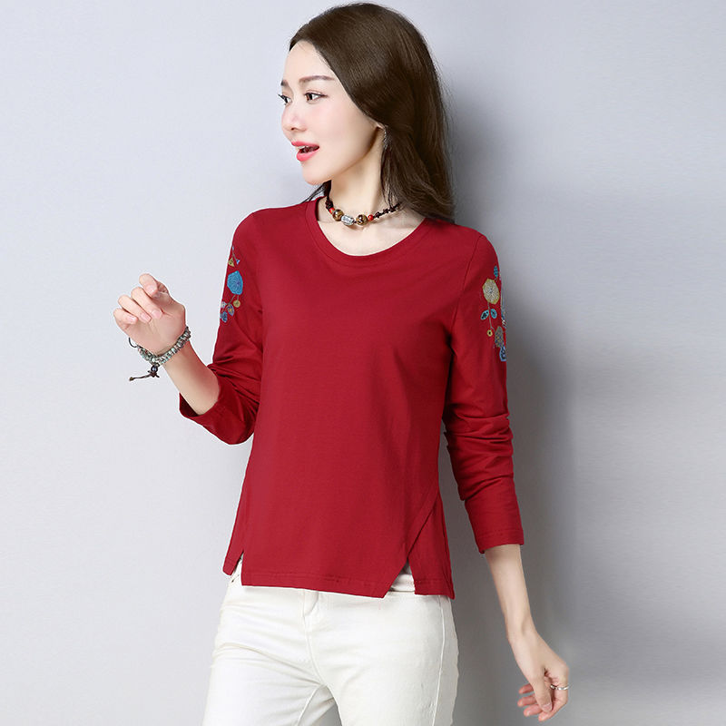 哇塞!今秋T恤真是又时尚又显嫩，妈妈一下子买了三件