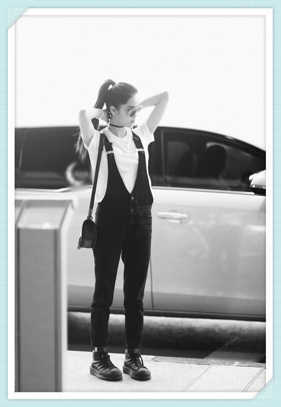 林心如嫩起来无人能及!不过穿条背带裤,就连欧阳娜娜都自愧不如